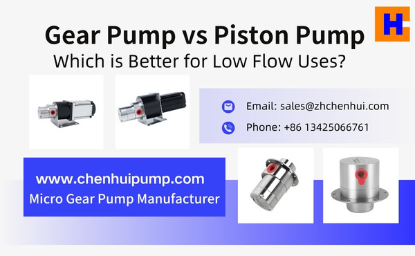 Gear Pump vs Piston Pump